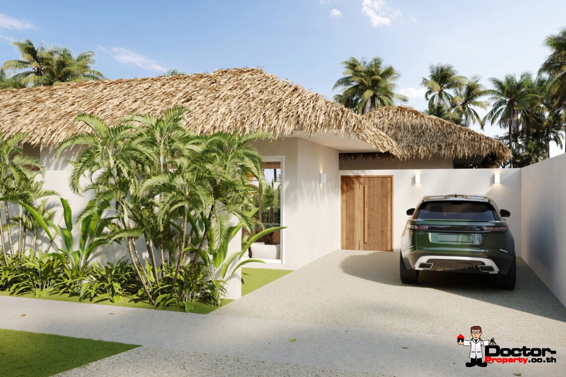 Tropical 2-3 Bedroom Pool Villa in Ban Tai, Koh Samui – For Sale